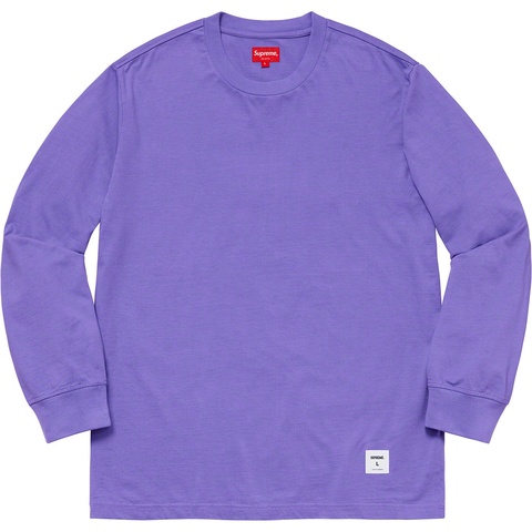 Supreme Trademark L/S Top - Purple