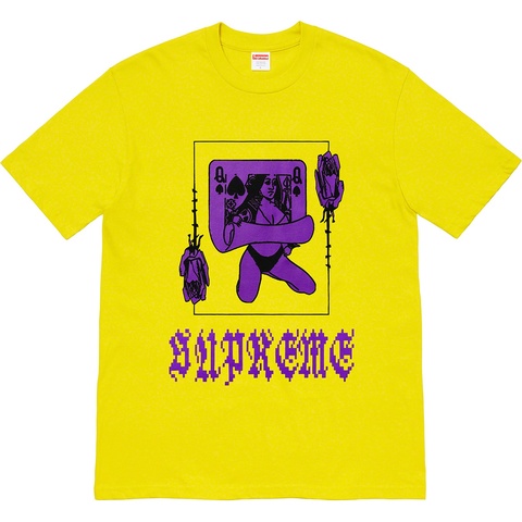 Supreme Queen Tee - Sulfur