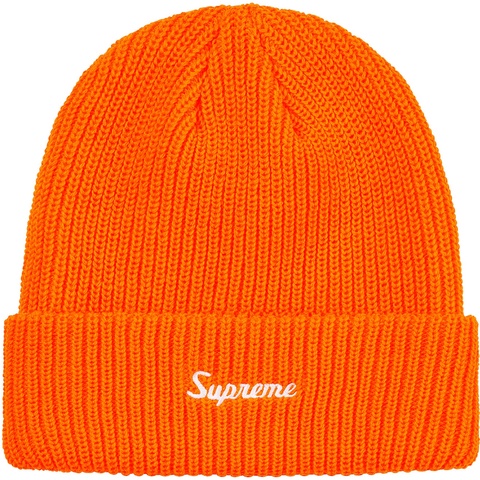 Supreme Loose Gauge Beanie - Bright Orange