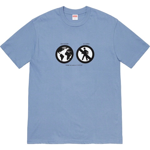 Supreme Save The Planet Tee - Slate
