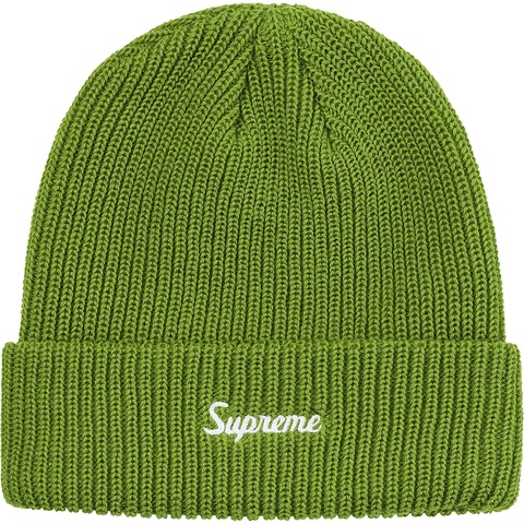 Supreme Loose Gauge Beanie - Light Olive