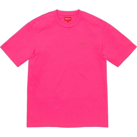 Supreme Small Box Tee - Bright Pink