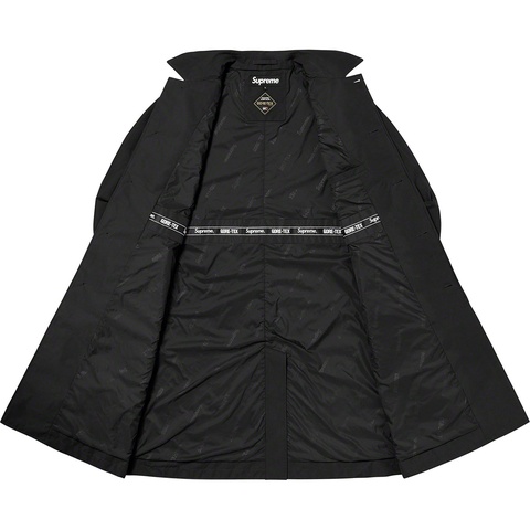 Supreme GORE-TEX Overcoat - Black