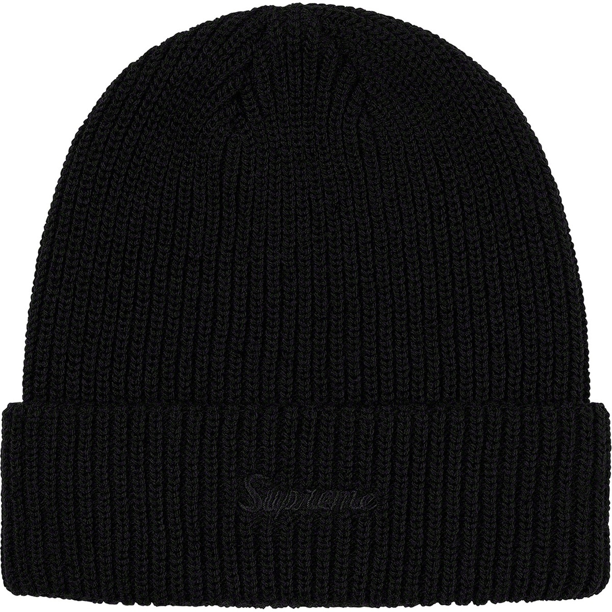 最終処分価格 Supreme Loose Gauge Beanie Black Loose Gauge Beanie - fall/winter 2019 - Supreme