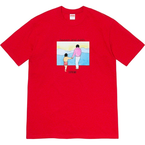 Supreme Heaven and Earth Tee - Red