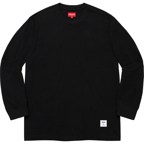 Supreme Trademark L/S Top - Black