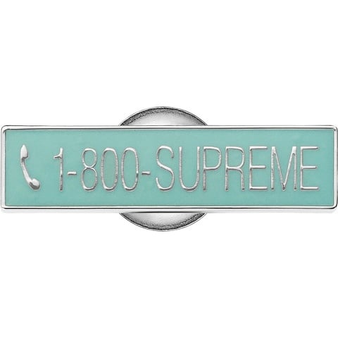 1-800 Pin - fall/winter 2019 - Supreme