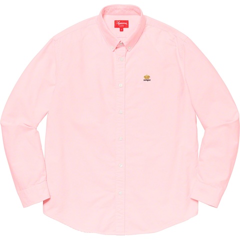 トップス supreme oxford flannel shirt pink m Flannel Oxford Shirt - fall/winter 2019 - Supreme