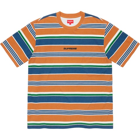 Supreme Stripe S/S Top - Brown