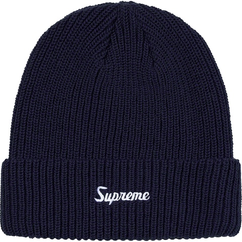 Supreme Loose Gauge Beanie - Navy