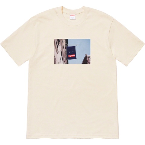 Supreme Banner Tee - Natural