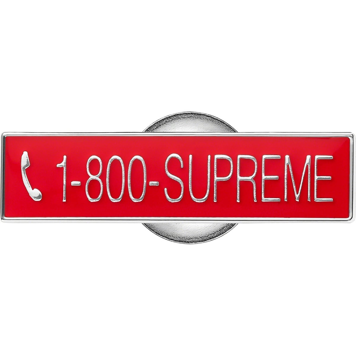 4個セット ピンズ 19aw 19fw Supreme 1-800 Pin 1-800 Pin - fall/winter 2019 - Supreme