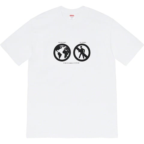 Supreme Save The Planet Tee - White