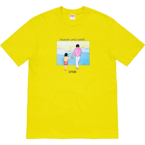Supreme Heaven and Earth Tee - Sulfur