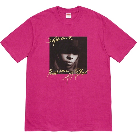 Supreme Mary J. Blige Tee - Magenta