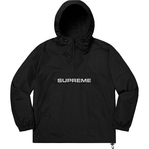Supreme Heavy Nylon Anorak - Black