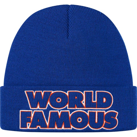 Supreme Outline Beanie - Royal