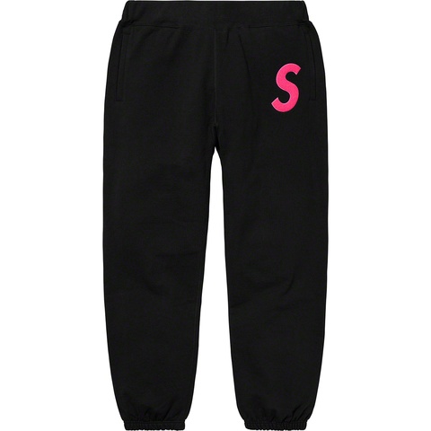 Supreme S Logo Sweatpant - Black