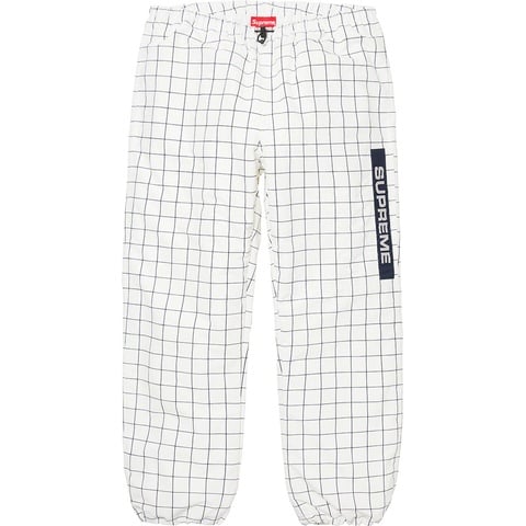 Supreme Heavy Nylon Pant - Windowpane
