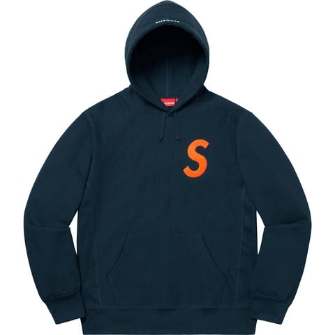 S Logo Hooded Sweatshirt - fall/winter 2019 - Supreme