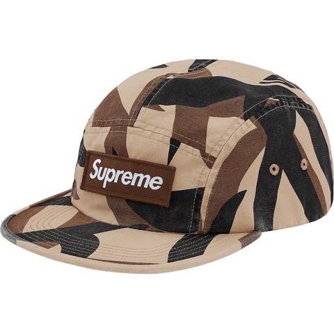 Supreme Military Camp Cap - Tan Tribal Camo