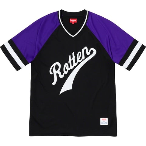 Supreme Rotten Baseball Top - Black
