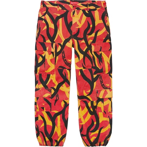 Supreme Cargo Pant - Red Tribal Camo