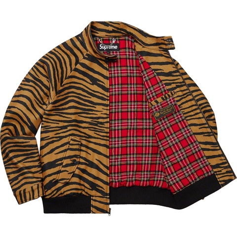 Supreme Wool Harrington Jacket - Tiger Stripe