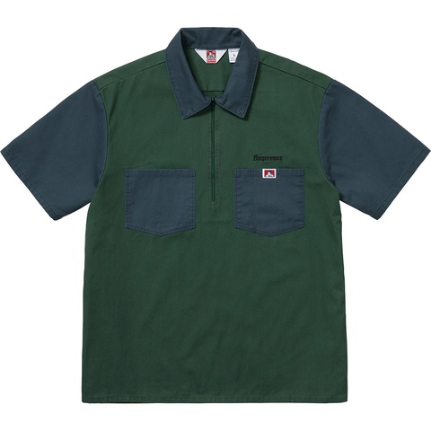 Supreme®/Ben Davis Half Zip Work Shirt - Supreme