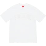 Supreme Chenille Arc Logo S S Top (FW19) - White