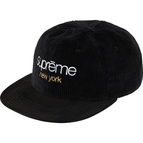 Classic Logo Corduroy 6-Panel - fall/winter 2019 - Supreme