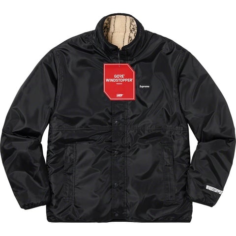 Supreme Reversible Bandana Fleece Jacket - Tan