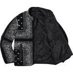Supreme Reversible Bandana Fleece Jacket (FW19) - Black