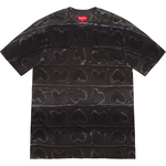 Supreme Hearts Dyed S S Top (FW19) - Black