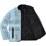 Supreme Reversible Bandana Fleece Jacket (FW19) - Light Blue