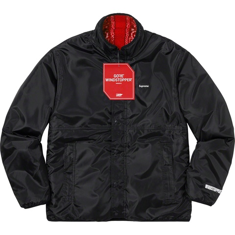 Supreme Reversible Bandana Fleece Jacket - Red