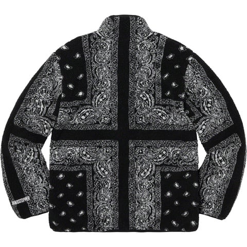 Reversible Bandana Fleece Jacket - Supreme