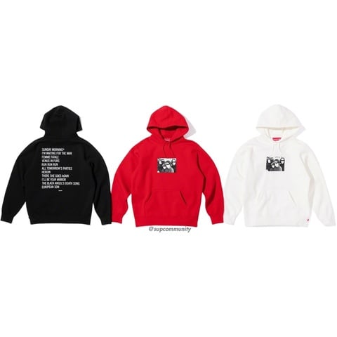 Supreme Supreme/The Velvet Underground Hooded Sweatshirt - $178.00