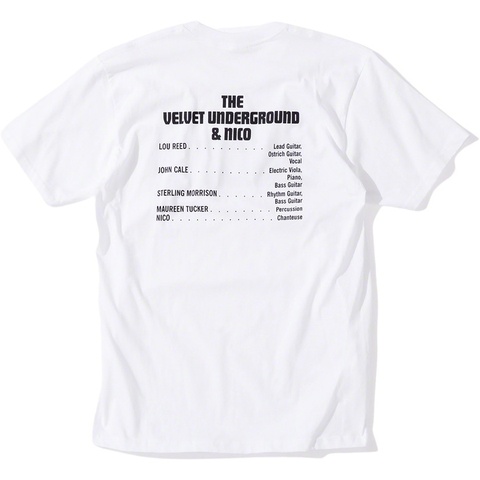 Supreme Supreme/The Velvet Underground & Nico Tee - Colorway