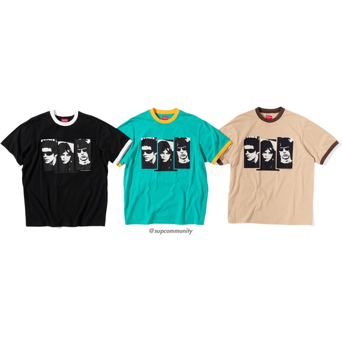 supreme velvet underground コラボ リンガーT Supreme/The Velvet Underground Ringer Tee - Supreme