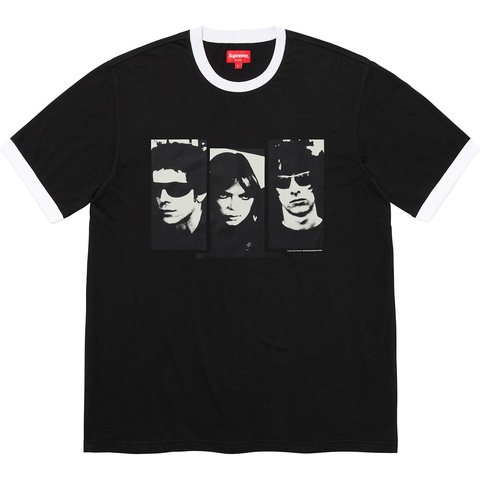 Supreme Supreme/The Velvet Underground Ringer Tee - Black