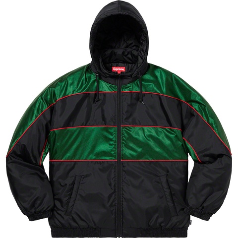 Supreme Sports Piping Puffy Jacket - Black