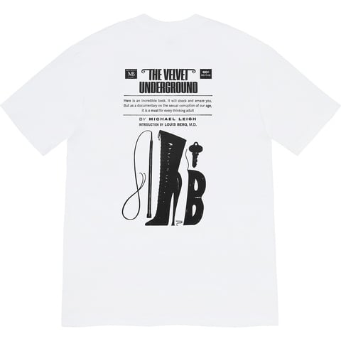 Supreme Supreme/The Velvet Underground Tee - White