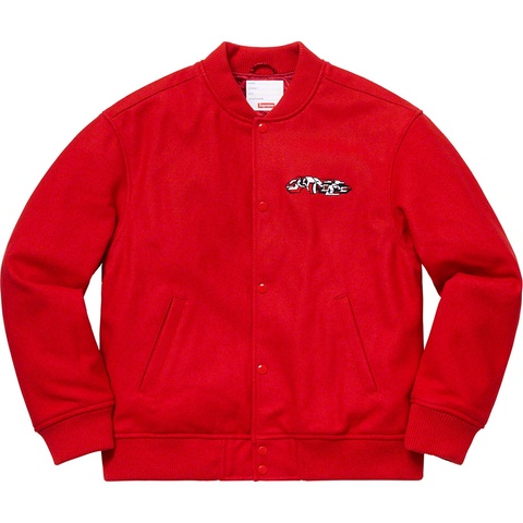 Delta Logo Varsity Jacket - fall/winter 2019 - Supreme