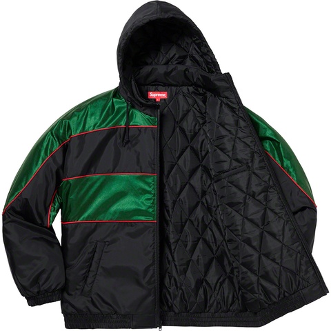 Supreme Sports Piping Puffy Jacket - Black