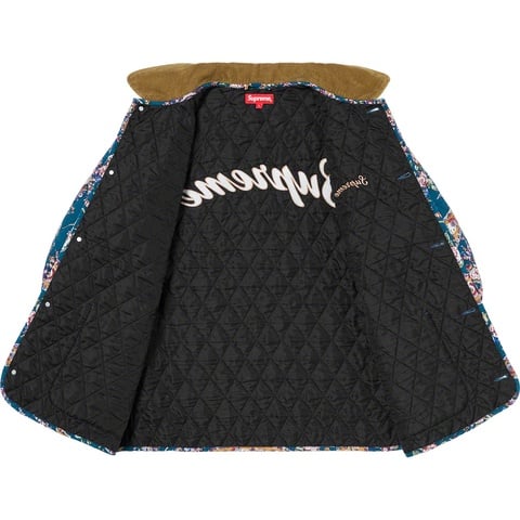 Quilted Paisley Jacket - fall/winter 2019 - Supreme Quilted Paisley Jacket - fall/winter 2019 - Supreme