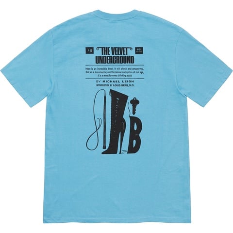 Supreme Supreme/The Velvet Underground Tee - Light Slate