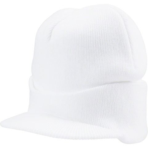 Supreme Radar Beanie - White