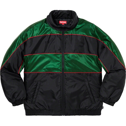 Supreme Sports Piping Puffy Jacket - Black
