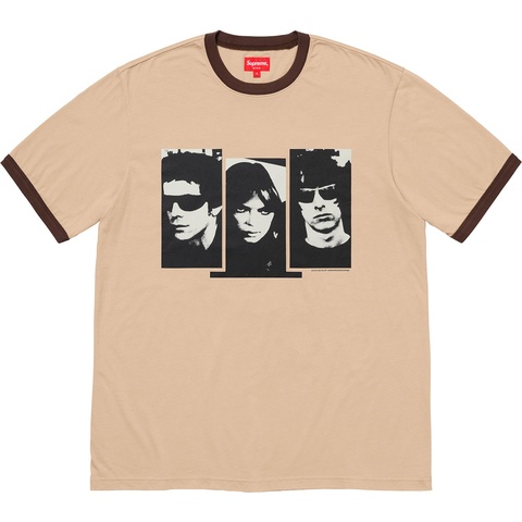 Supreme Supreme/The Velvet Underground Ringer Tee - Tan